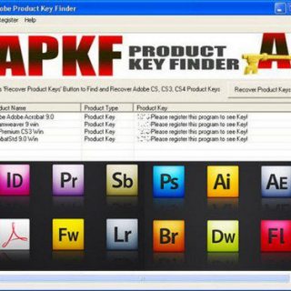 APKF Adobe Product Key Finder 2.5.0.0