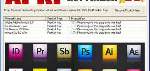 APKF Adobe Product Key Finder 2.5.0.0