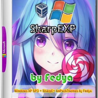 SharpEXP by Fedya (windows xp + sharpe) AnPackThemes + WB VirtualBox