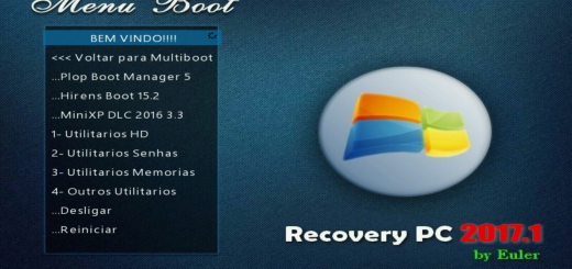 Multiboot Recovery PC 2017.1 ISO + Hairen Boot 15.2 By Euler